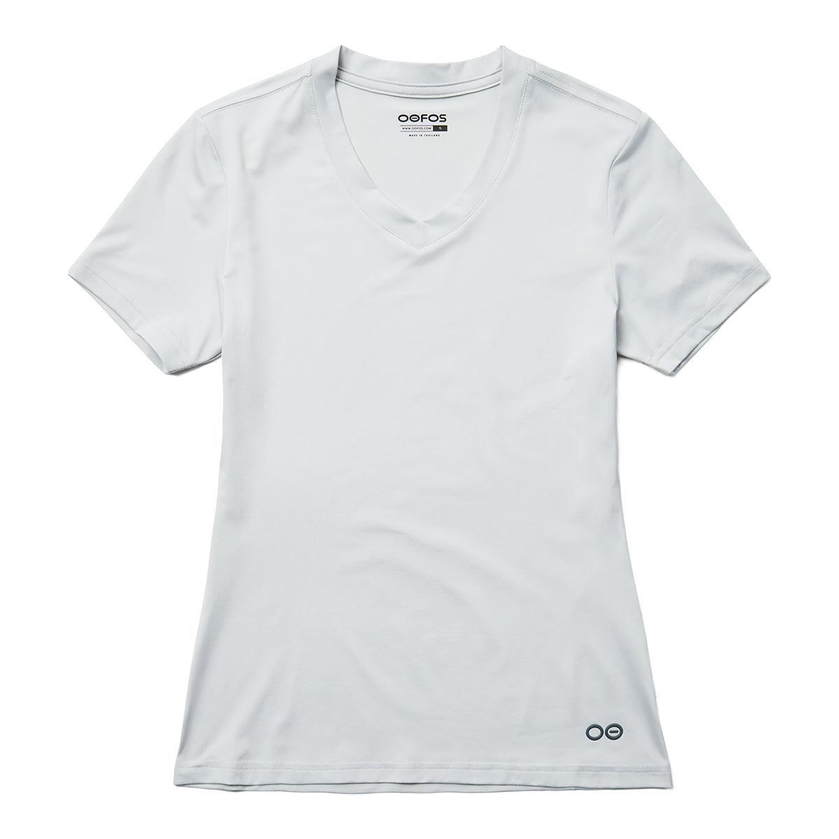 Ropa OOFOS cOOl down V Neck Hombre Blancos | MX1058YX