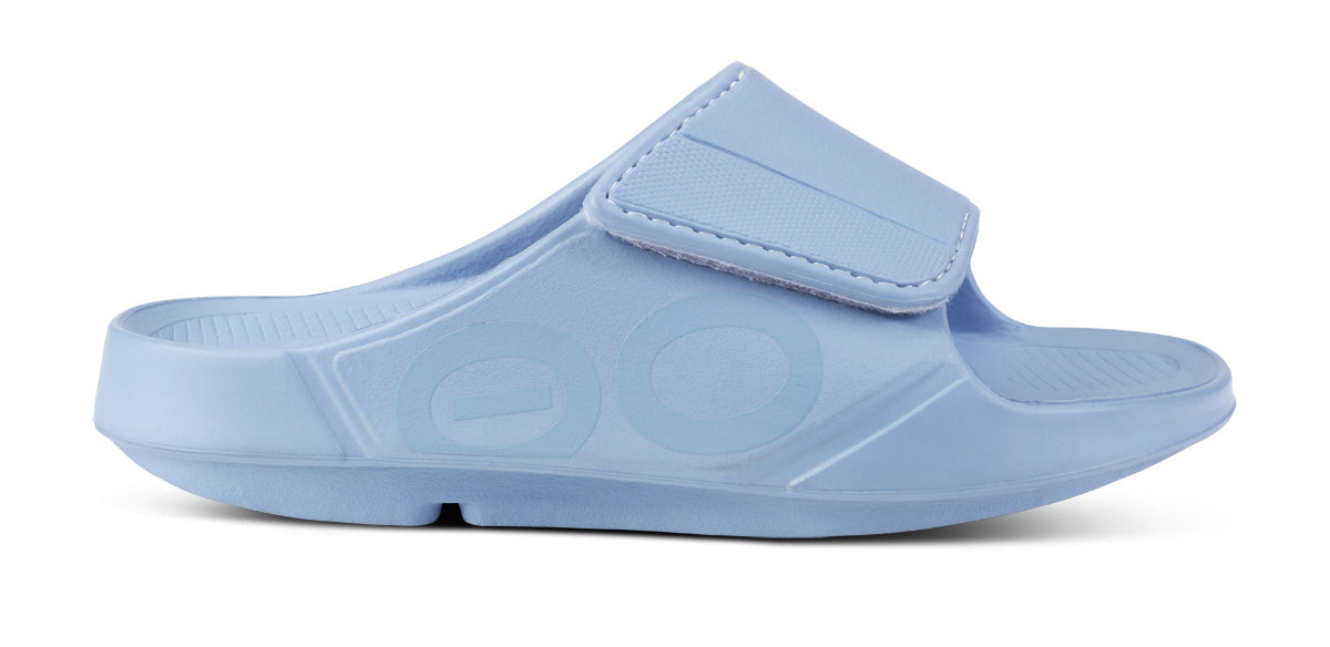 Sandalias OOFOS OOahh Deporte Flex Mujer Azules | MX1119VR