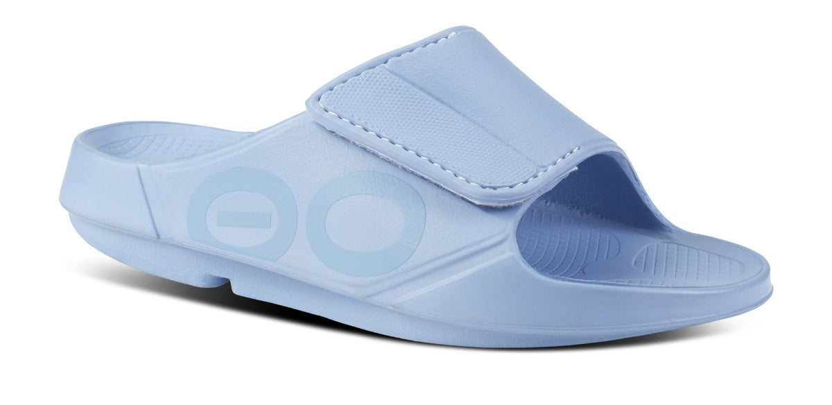 Sandalias OOFOS OOahh Deporte Flex Mujer Azules | MX1119VR