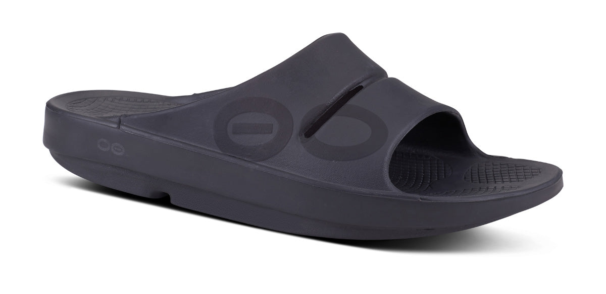 Sandalias OOFOS OOahh Deporte Mujer Negros | MX1113EB