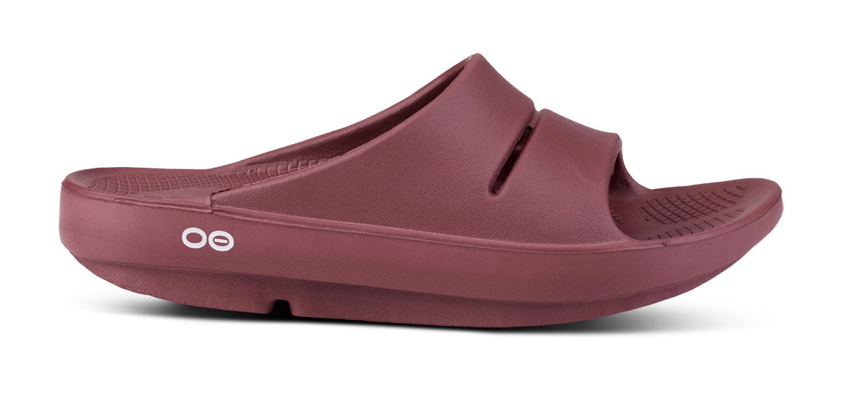 Sandalias OOFOS OOahh Mujer Rojos | MX1098KO