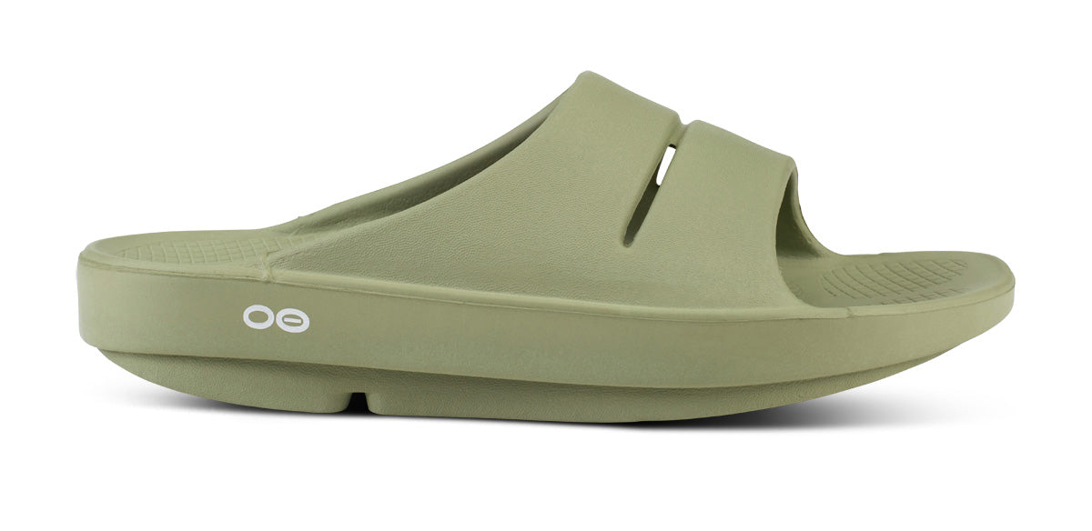 Sandalias OOFOS OOahh Mujer Verde Oliva | MX1102FD