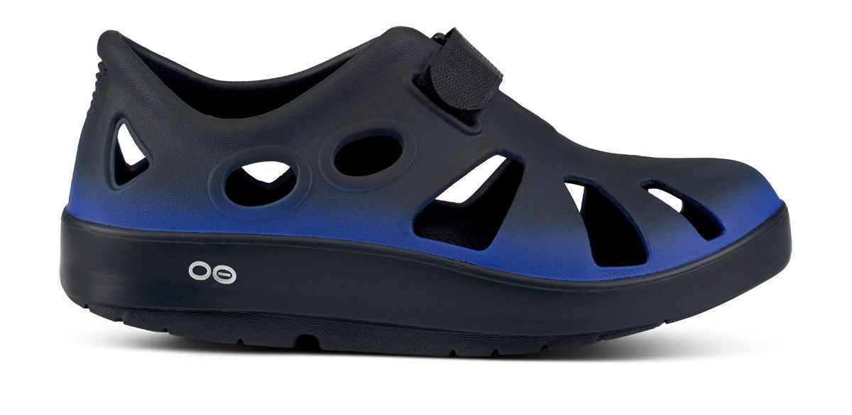 Sandalias OOFOS OOcandoo Hombre Negros Azules | MX1033TC