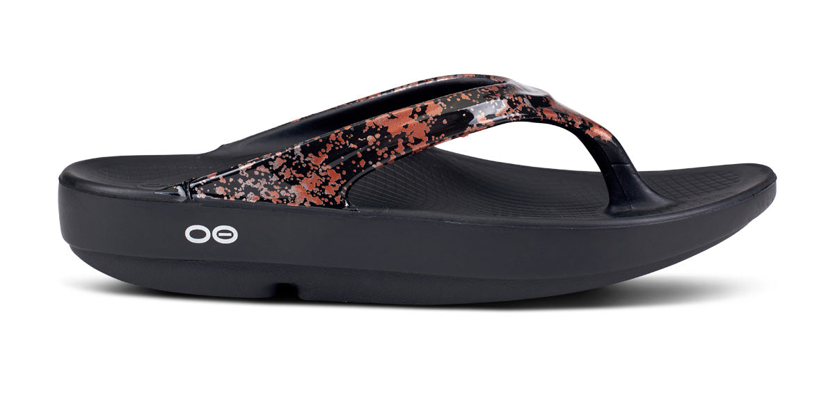 Sandalias OOFOS OOlala Limited Mujer Negros | MX1127GS