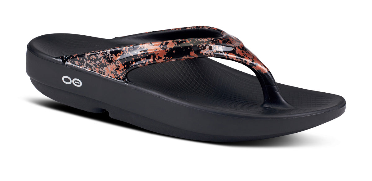 Sandalias OOFOS OOlala Limited Mujer Negros | MX1127GS