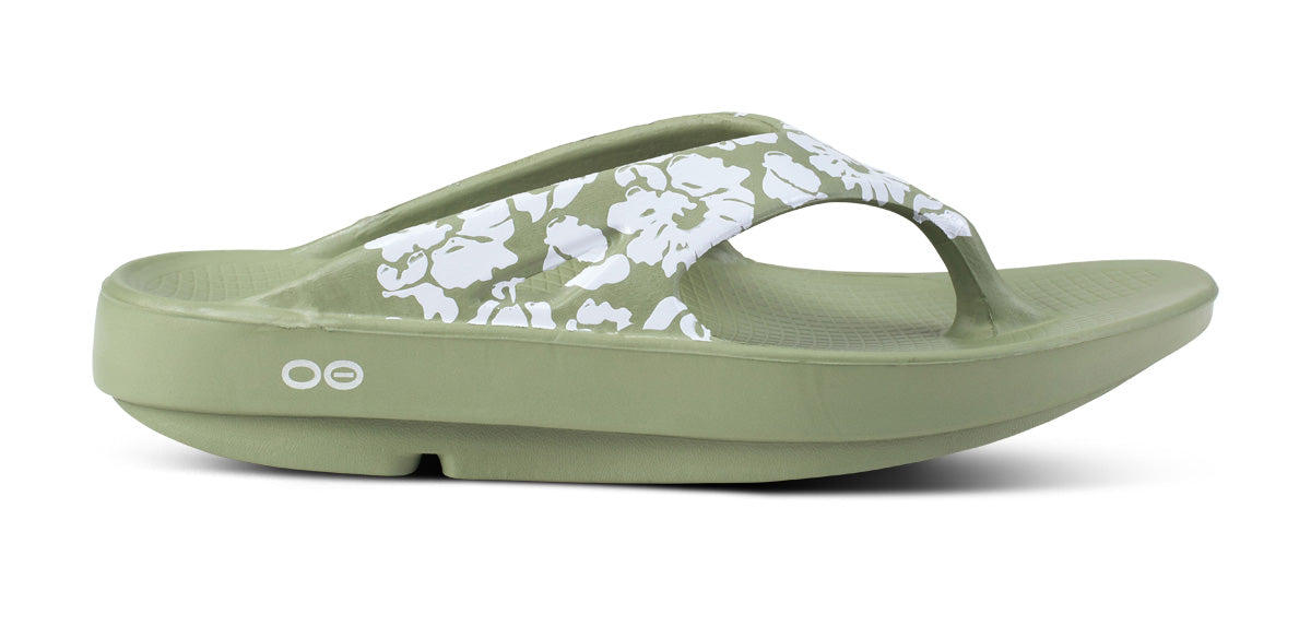 Sandalias OOFOS OOriginal Limited Mujer Verde Oliva | MX1141QM