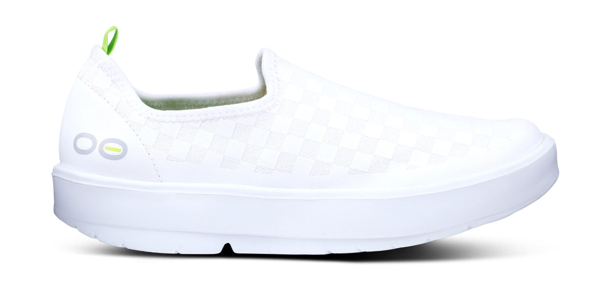 Zapatos OOFOS OOmg eeZee Low Mujer Blancos | MX1081OK