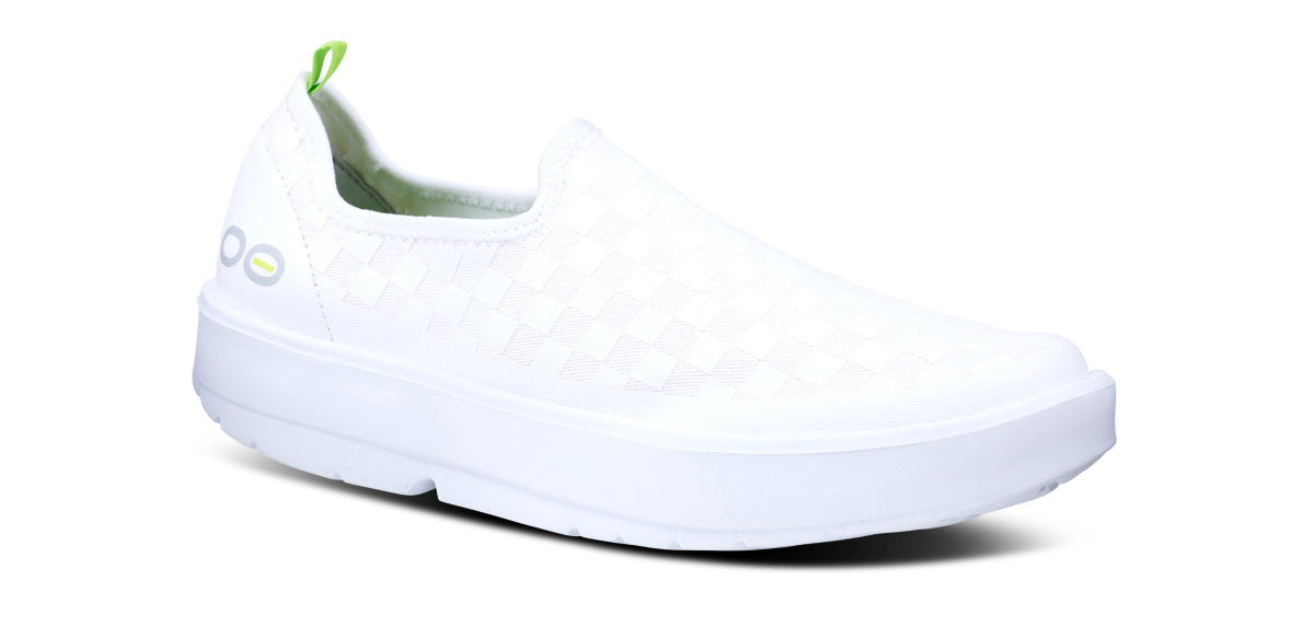 Zapatos OOFOS OOmg eeZee Low Mujer Blancos | MX1081OK