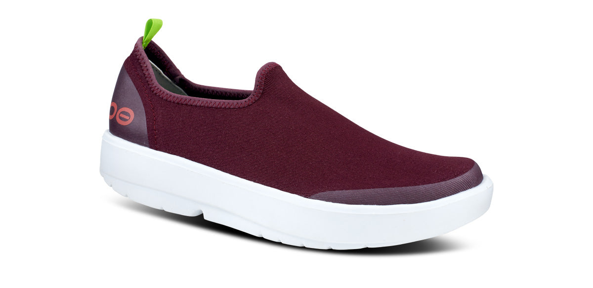 Zapatos OOFOS OOmg eeZee Low Mujer Rojos | MX1084YX