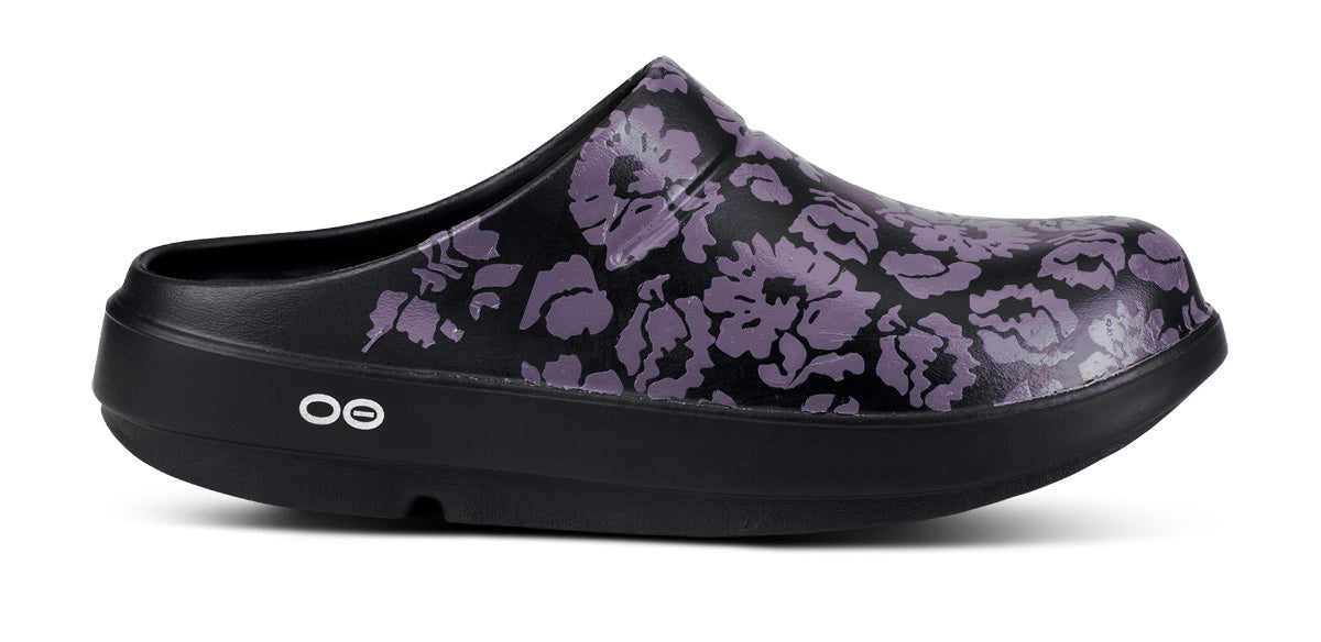 Zuecos OOFOS OOcloog Limited Edition Mujer Negros Morados | MX1154FD