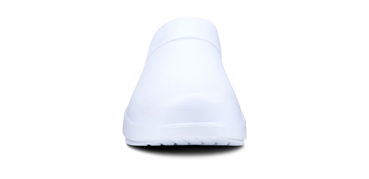 Zuecos OOFOS Oocloog Hombre Blancos | MX1048HA