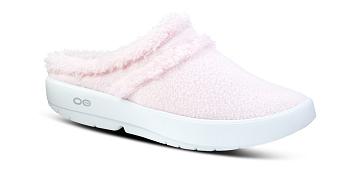 Pantuflas OOFOS OOcoozie Mule Mujer Rosas | MX1071LI