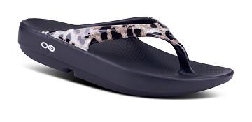 Sandalias OOFOS OOlala Limited Mujer Negros Marrom | MX1126HA