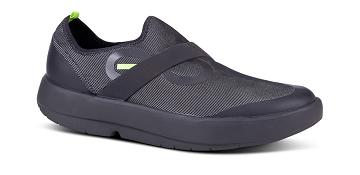 Zapatos OOFOS OOmg Fibre Low Hombre Negros Grises | MX1013NW