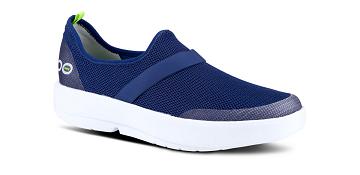 Zapatos OOFOS OOmg Low Mujer Azul Marino | MX1092BE