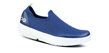 Zapatos OOFOS OOmg eeZee Low Mujer Azul Marino | MX1083UZ